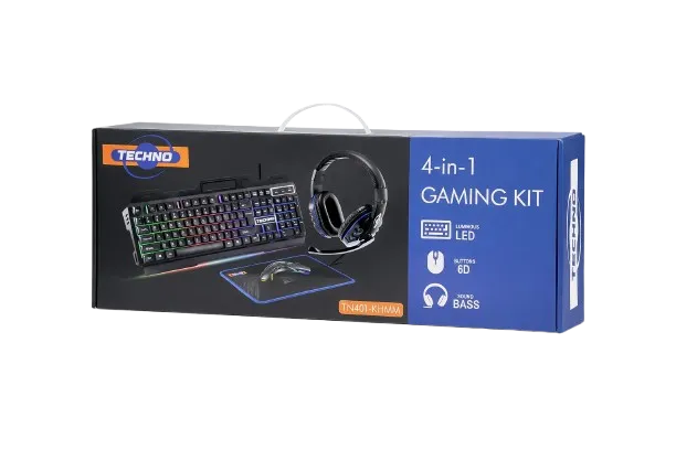 Techno TN401-KHMM 4-in-1 Gaming Kit