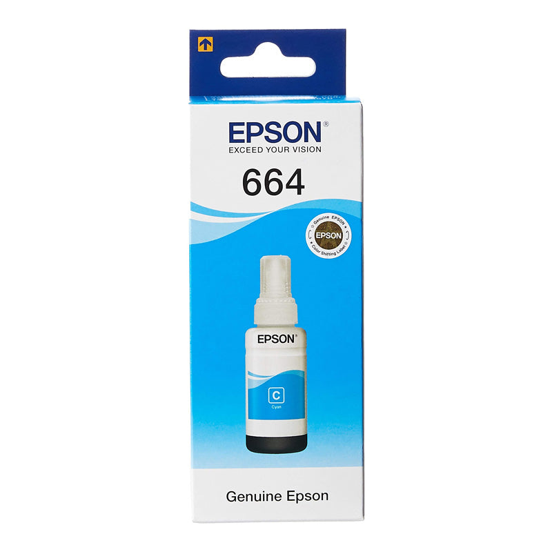 Epson 664 Cyan Ink Bottle