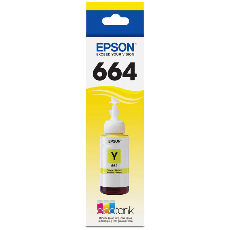 Epson 664 Yellow Ink Bottle