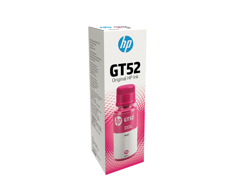 HP GT52 Magenta Ink Bottle
