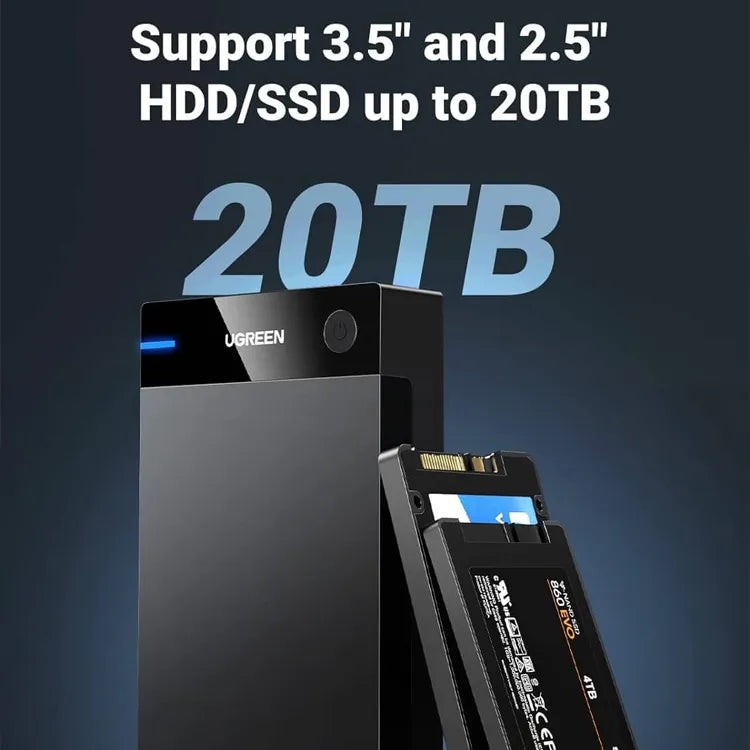 UGREEN USB 3.0 3.5 Inch Hard Drive Box EU