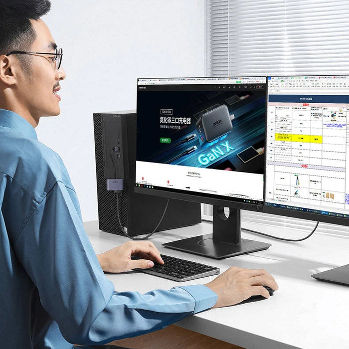 UGREEN USB 3.0 to HDMI + VGA Converter – CM449 (20518)