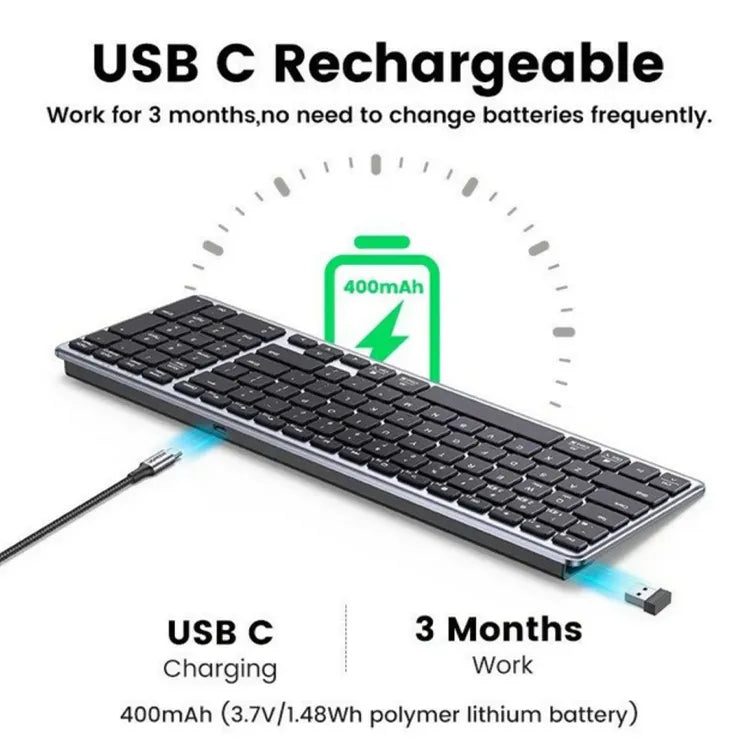 UGREEN Ultra Slim Wireless Keyboard