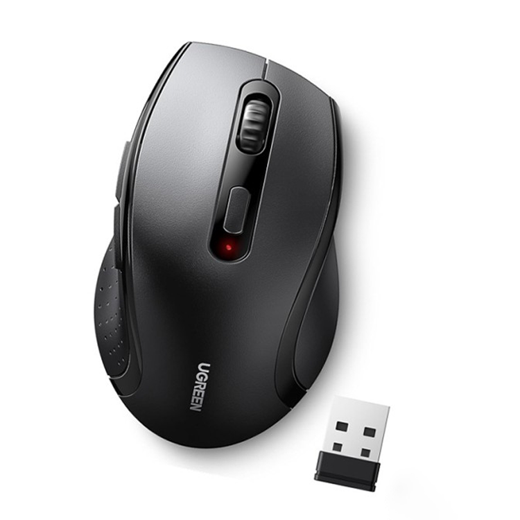 Ergonomic Contoured-Shape Design Wireless Mouse