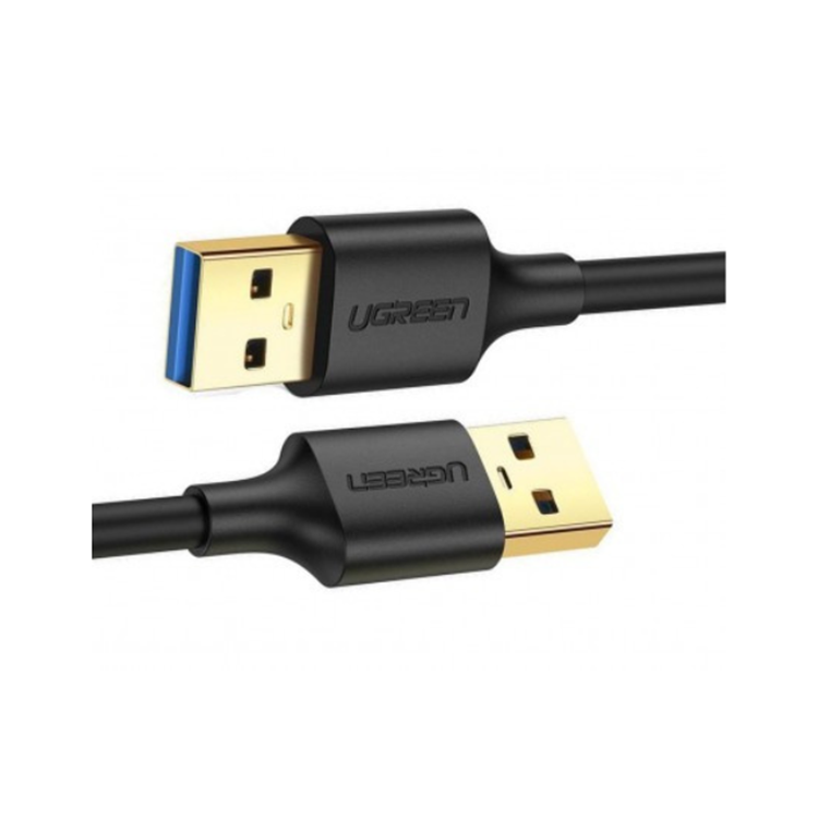 Ugreen USB-A 3.0 Male to Male Cable 2m (Black) – 10371