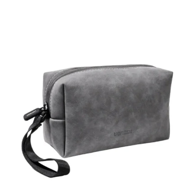 UGREEN Electronics Accessories Storage Bag with Lanyard (Gray)