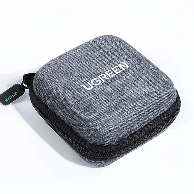 UGREEN Earphone & Cable & Charger Multi-functional Case (Fabric) (Gray)