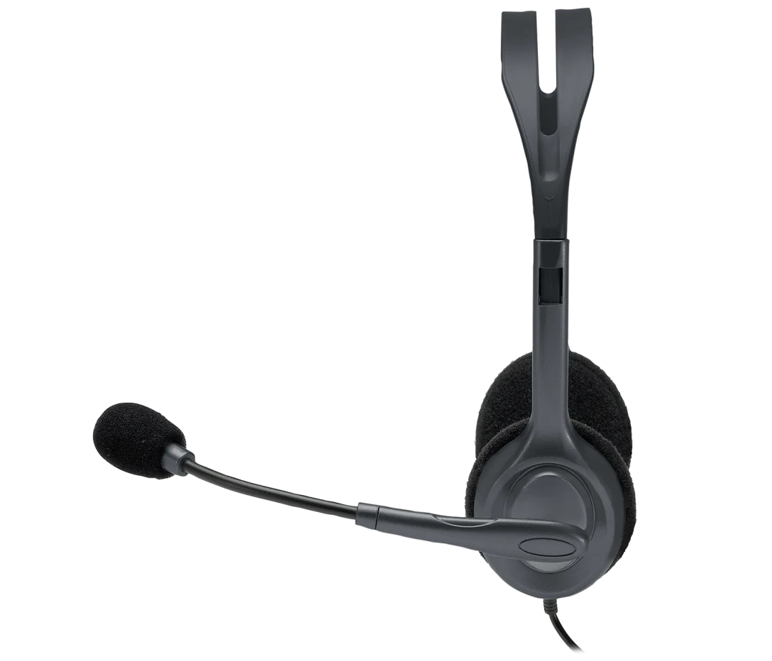 Logitech H111 Stereo Headset – 3.5mm Wired Headphones