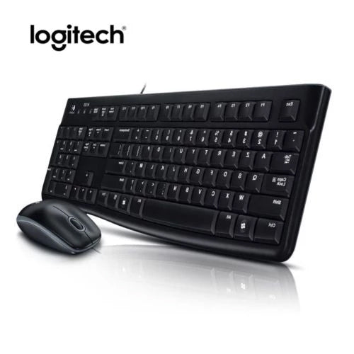 Logitech MK120 Corded Keyboard and Mouse Combo