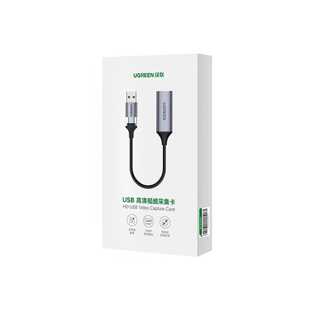 UGREEN HDMI Video Capture Card – 4K HDMI Input to USB-C / USB-A Capture Adapter