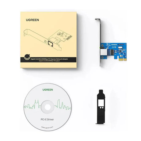 Ugreen 30771 Gigabit 10/100/1000Mbps PCI Express Network Adapter