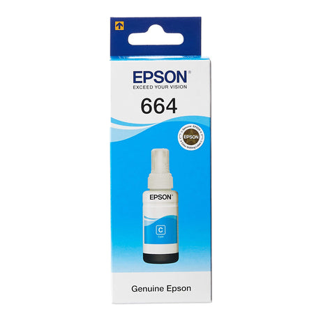 Epson 664 Cyan Ink Bottle