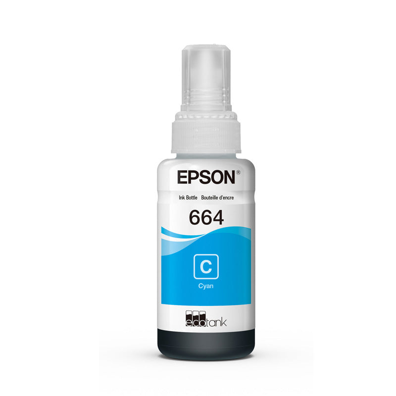 Epson 664 Cyan Ink Bottle