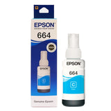 Epson 664 Cyan Ink Bottle