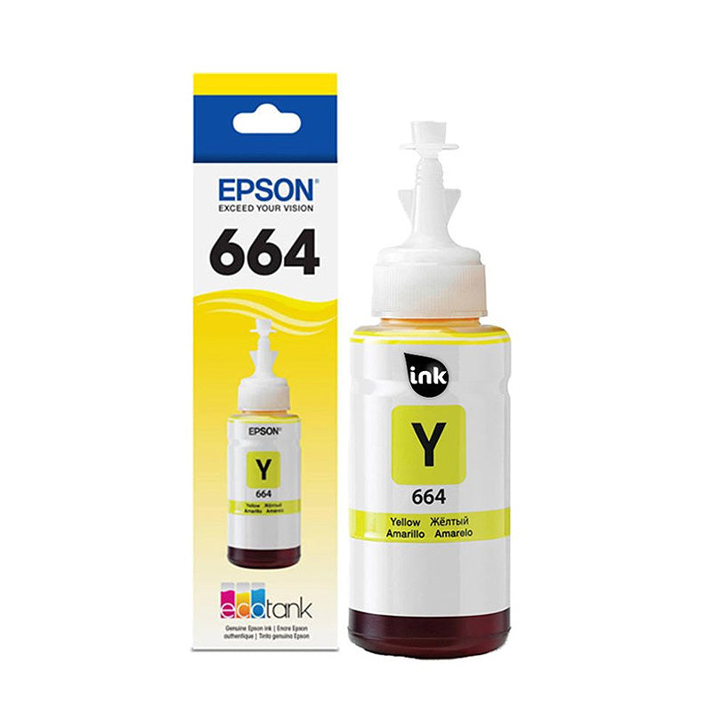 Epson 664 Yellow Ink Bottle