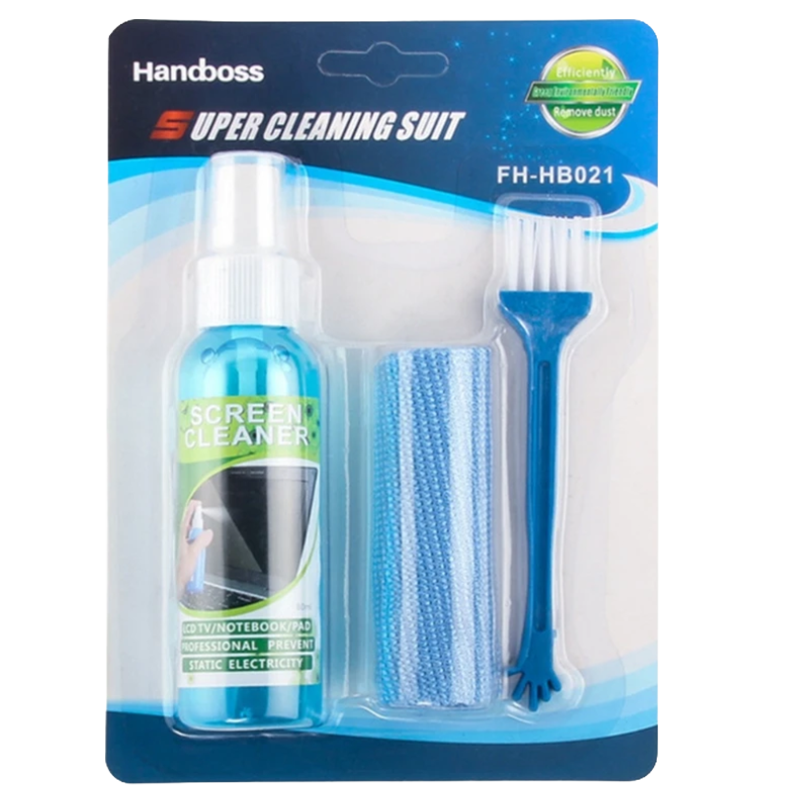 Handboss 3-in-1 Super Cleaning Kit for Screens & Electronics