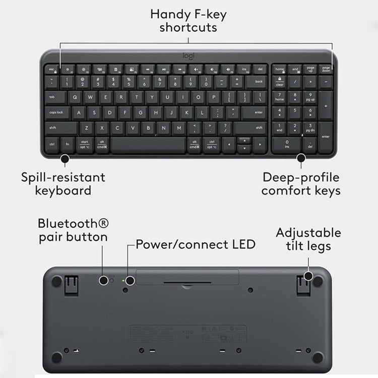 Logitech K250 keyboard
