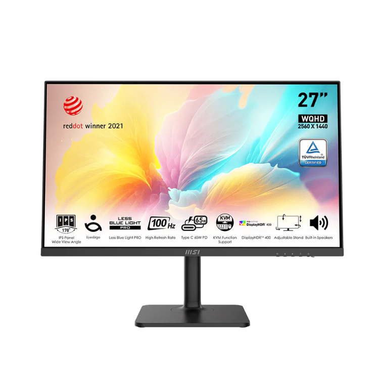 MSI Modern MD272QXP 27" WQHD Monitor