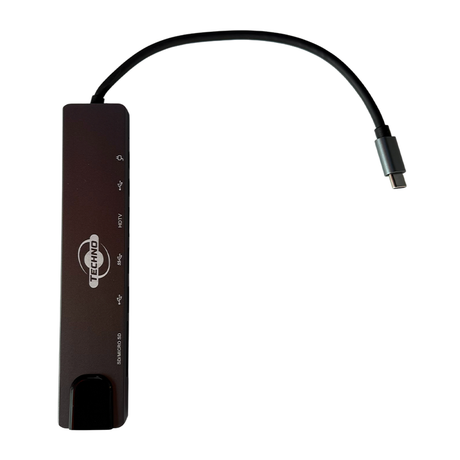Techno TN-0801TPC 8-in-1 Type-C Adapter