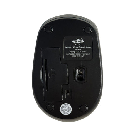 Techno Wireless 2.4G and Bluetooth Mouse
