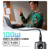 Ugreen 2M 100W Uno Type-C to Type-C PD Fast Charging Cable