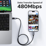 Ugreen 2M 100W Uno Type-C to Type-C PD Fast Charging Cable