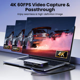 UGREEN 4K UHD 60Hz HDMI Video Capture Card – CM700 (25173)