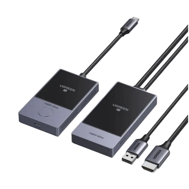 UGREEN 30M 5G Wireless HDMI Transmitter & Receiver 1080p 60Hz – CM737 (35031A)