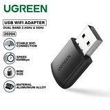 UGREEN AC650 11ac Dual-Band Wireless USB Adapter