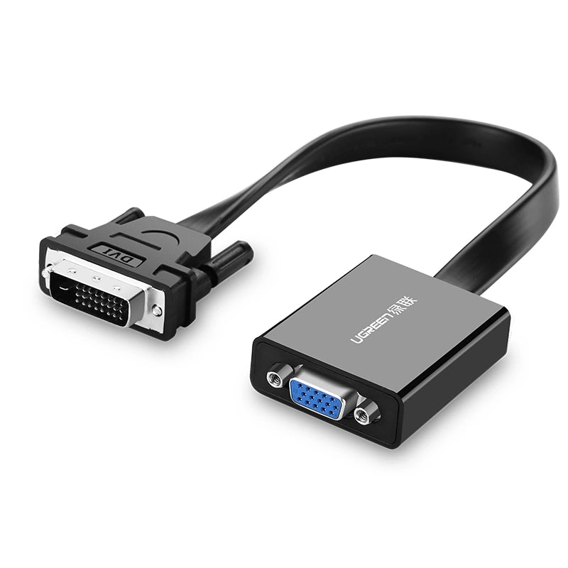 UGREEN DVI (24+1) Male to VGA Female Active Converter – MM108 (40259)