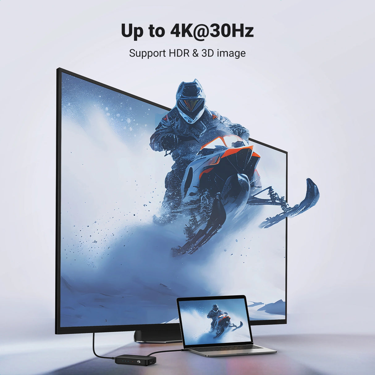 UGREEN HDMI Switcher 3 In 1 Out 4K@30Hz – CM332