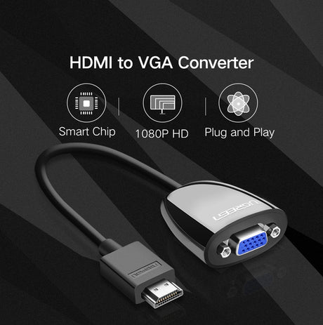 UGREEN HDMI to VGA Converter without Audio – MM105 (40253)