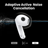 UGREEN HiTune H6 Pro Hybrid Active Noise-Cancelling Earbuds White WS203 – 35873