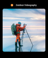 UGREEN Professional Tripod for Phone & Camera | 2-in-1 Aluminum Photography Stand