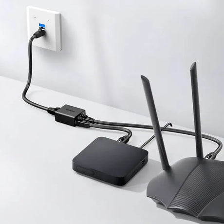 UGREEN RJ45 Splitter Adapter 2 Pack (Black)