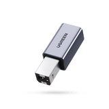 UGREEN USB 2.0 USB-C Female to USB 2.0 B Male Adapter – Aluminum Case (20120)