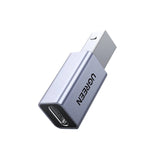 UGREEN USB 2.0 USB-C Female to USB 2.0 B Male Adapter – Aluminum Case (20120)