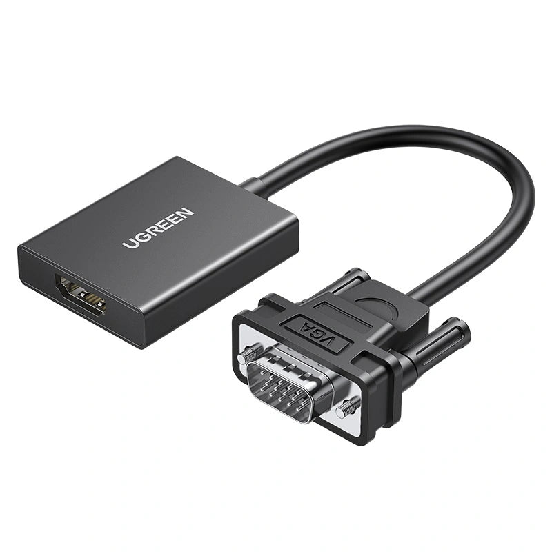 UGREEN VGA Male to HDMI Female Converter – CM513 (50945)