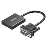 UGREEN VGA Male to HDMI Female Converter – CM513 (50945)