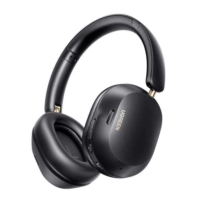 UGREEN HiTune Max5c Hybrid Active Noise-Cancelling Headphones Black