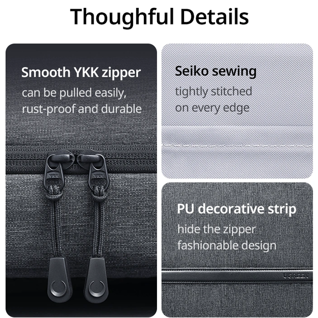 UGREEN Laptop Backpack B02 Dark Grey (Up to 15.6'')