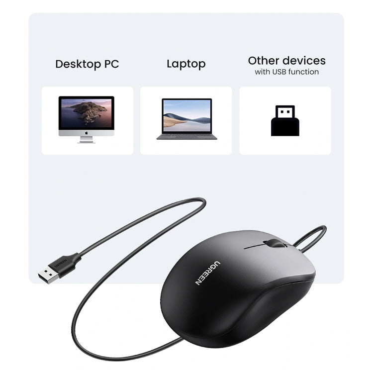 Ugreen 7 Wired Mouse – MU007