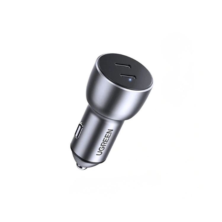 UGREEN CD213 60W Dual Type-C Port PD Fast Car Charger