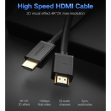 UGREEN 10112 HDMI 4K Cable Male to Male Black 1M
