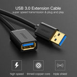 UGREEN USB 3.0 Extension Male Cable 3m (Black)