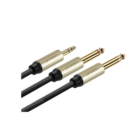 UGREEN 3.5mm TRS to Dual 6.35mm TS Audio Cable 2m (AV126)