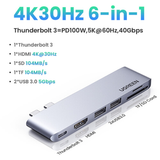 Ugreen Dual USB-C To HDMI+2*USB 3.0 A+TF/SDUSB-C Female Converter – 80856