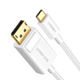 UGREEN USB Type C to DP Cable 1.5m (White) (Temp)