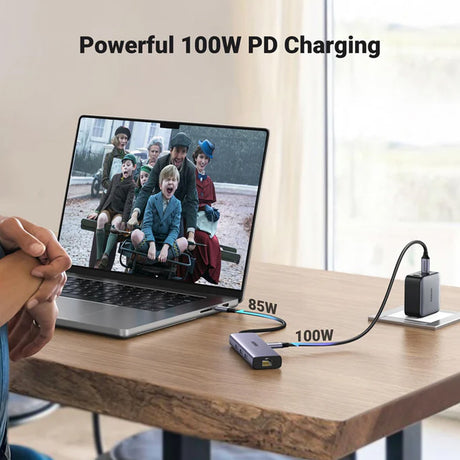 Ugreen Revodok 6 in 1 USB C Hub Gigabit Ethernet Adapter with 4K HDMI