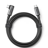 Ugreen Right Angle USB-C to USB-C Link Cable 5m (Black) – 90629